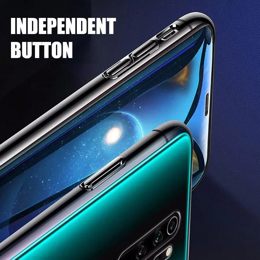 Ultra-thin Transparent Soft TPU Cases For Xiaomi Redmi Note8 Pro Note7 8A 7A K20 Silicone Cover Mi9 CC9 9T |