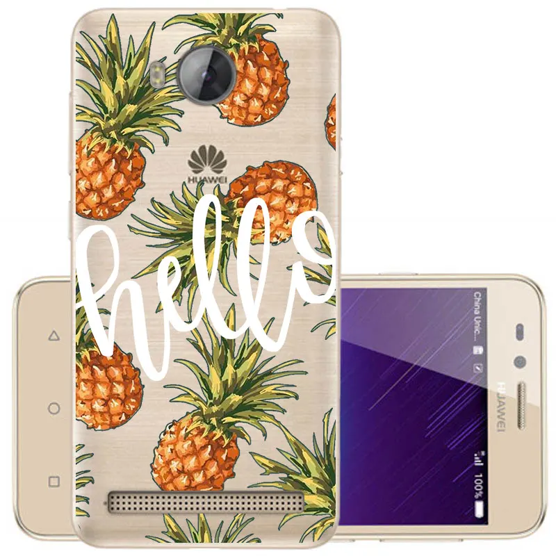 CROWNPRO чехол для huawei Y3 II, мягкий силиконовый чехол с рисунком для huawei Y3 II, чехол для телефона Y3 2/Y3II-U22/LUA-U22/Lua-L21 - Цвет: BLT