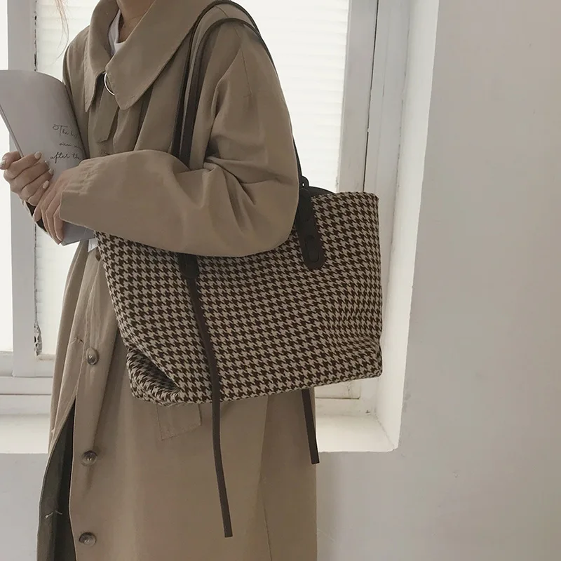 

Fashion Women's Shoulder Handbags High Quality Shopper Casual Tote Large Capacity Big New Female University Animal Print Bags