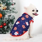 Рождественская Одежда для собак, новогодний жилет для домашних питомцев, рубашка, теплая одежда для собак, одежда для домашних животных, одежда для маленьких и больших собак, костюм Йорка