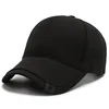 High Quality Solid Baseball Caps for Men Outdoor 3