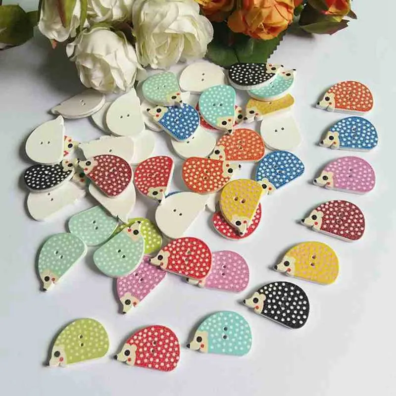 50 шт./упаковка декоративные картинки еж |