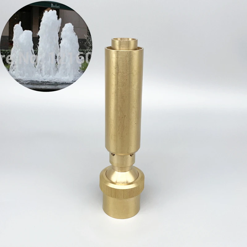 Латунные воздушно смесительные Пузырьковые форсунки для струйных фонтанов