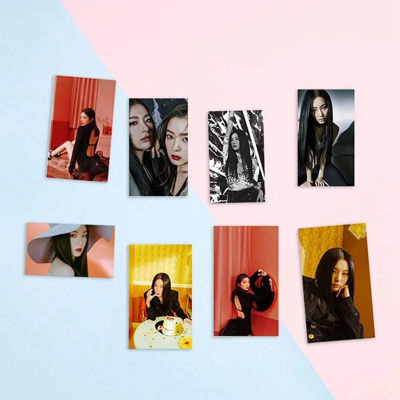 

High Quality 30Pcs/Set Red Velvet IRENE & SEULGI Monster HD Photocard Paper Lomo Photo Card Kpop Collective Card
