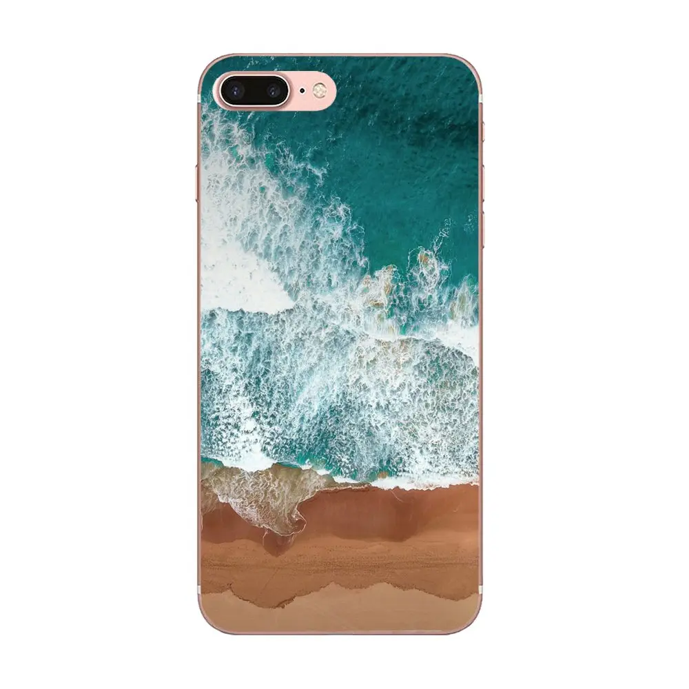 The Sea European Travel Style For Xiaomi Mi3 Mi4 Mi4C Mi4i Mi5 Mi 5S 5X 6 6X 8 SE Pro Lite A1 Max Mix 2 Note 3 4 TPU Pattern | Мобильные
