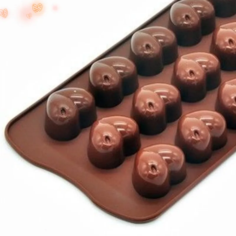 Антипригарная любовь в форме сердца силиконовые инструменты для выпечки тортов