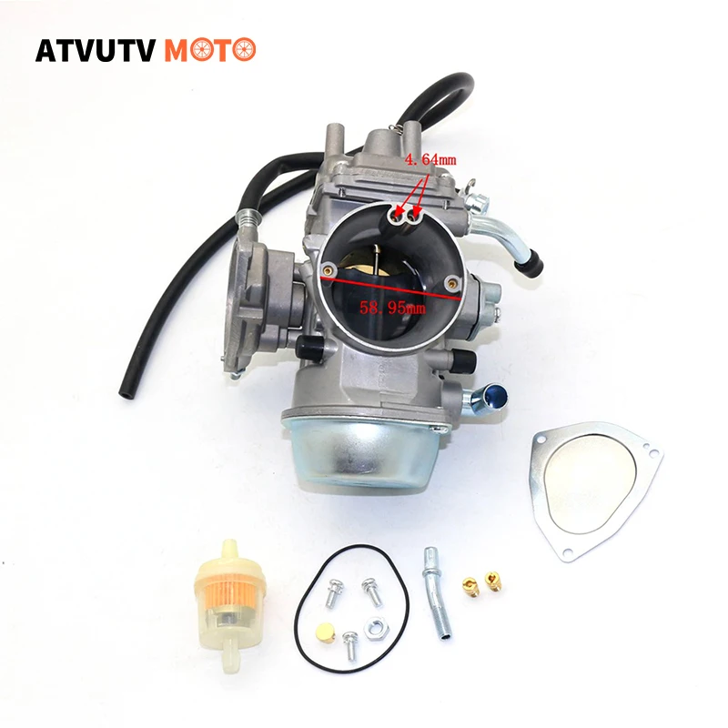 

PD42J 42mm Carburetor For Yamaha YFM 660 YFM660 Grizzly 660 4-Stroke Engine 2002-2008 UTV ATV Hisun Massimo Qlink 600cc 700cc