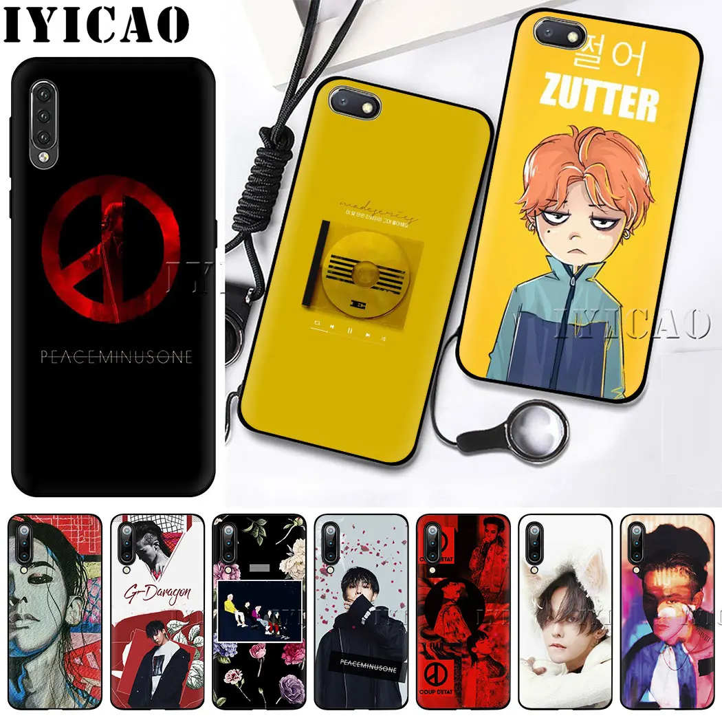 IYICAO G dragon мира mi nusone мягкий чехол для Xiaomi A3 Pro CC9 CC9E 9T MAX 3 9 SE F1 A2 6 8 Lite A1 6X
