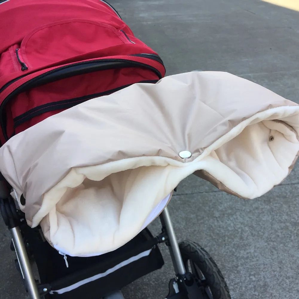Зимние искусственные перчатки варежки для коляски ручная крышка перчатка багги
