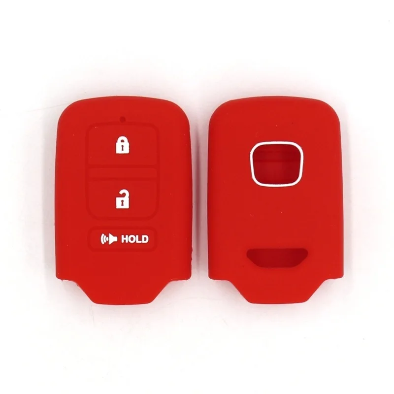 Чехол для автомобильного ключа с 3 кнопками силиконовый резиновый чехол honda Gienia