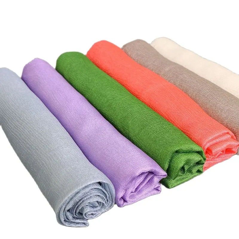 

Популярный дизайн мягкой льняной ткани из шелка плотная платки хиджаб Весна Большие размеры мусульманский повязка накидка шарфы 180*110 см 10 ш...