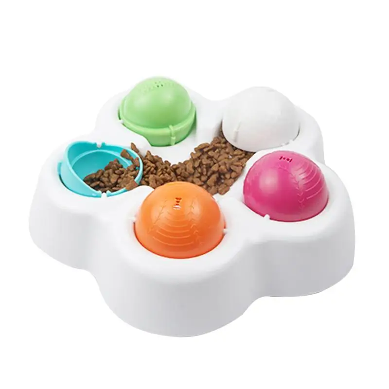 1 шт. креативная развивающая игрушка для животных вращающаяся миска поиска