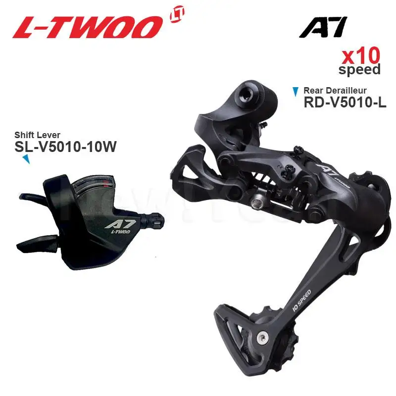 

L-TWOO ORIGINALM6000 M4100 A7 MTB bike bicycle Groupset with SL Shift Lever Rear Derailleur 10Speed