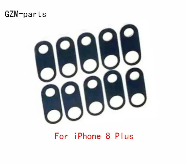 Запасные части GZM для задней камеры стеклянный объектив + наклейка Замена iPhone 8G 8 8P