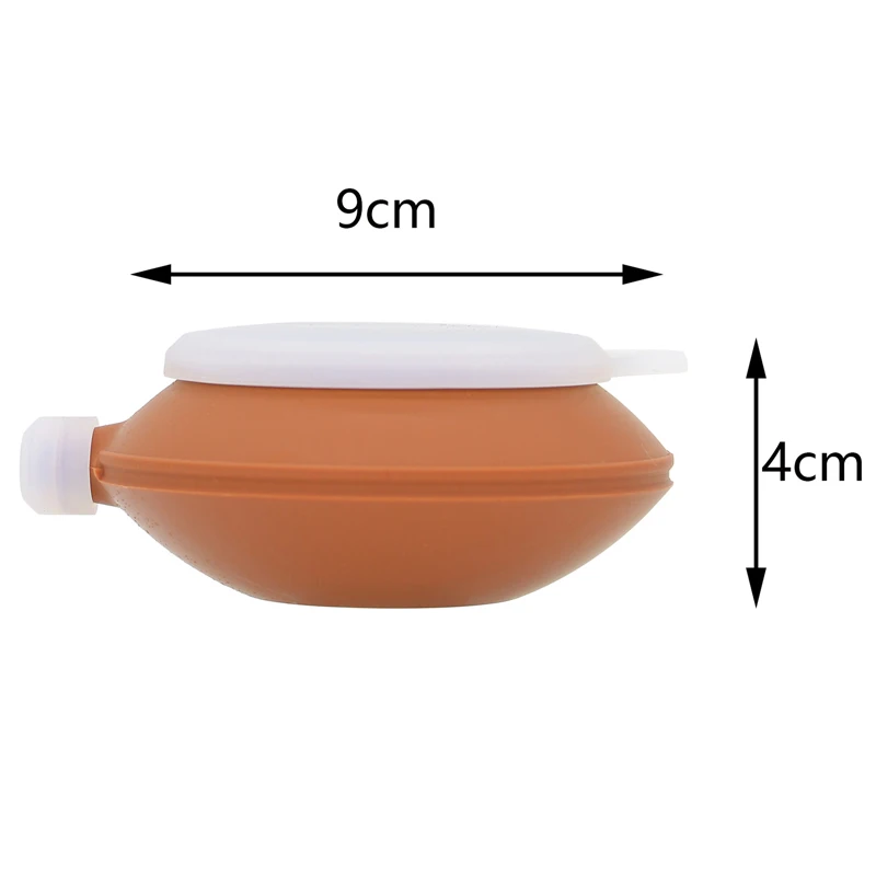 Силиконовая кастрюля большого размера с 3 насадками для заварника макарон