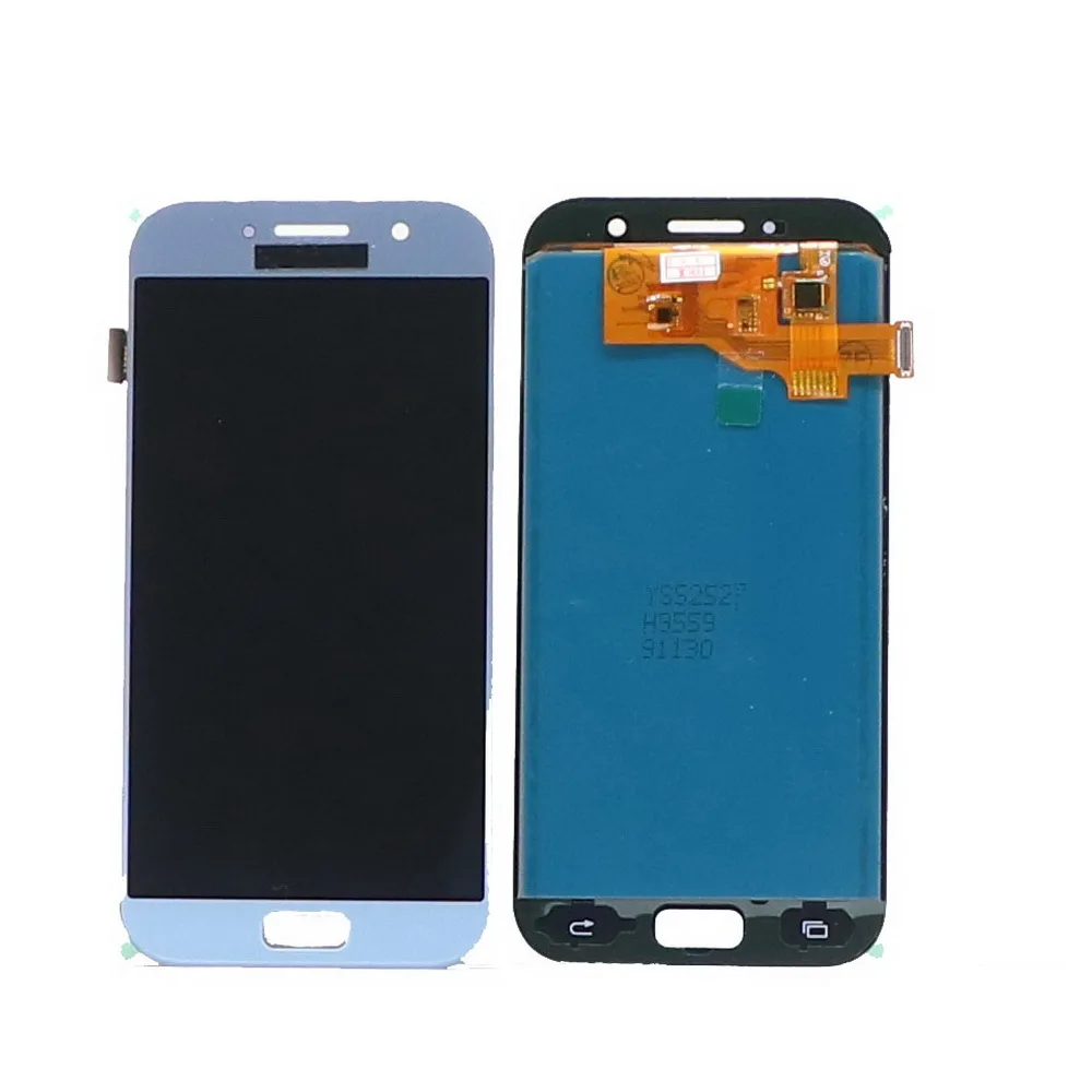 5 2 " LCD Display For Samsung Galaxy A5 2017 A520F SM-A520F A520 Touch Screen Digitizer Assembly replace With frame | Мобильные