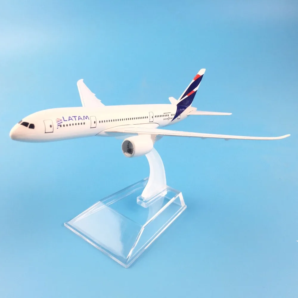 16 см латам авиалиний металлическая литая под давлением модель самолета, Airbus Модель самолета Детские игрушки самолет детский год/День рождения/коллекции