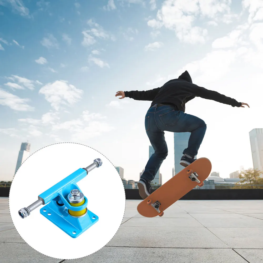 

1 Pair Aluminium 3.25 Inch Wheel Skateboard Trucks Skateboard Wheels Brackets
