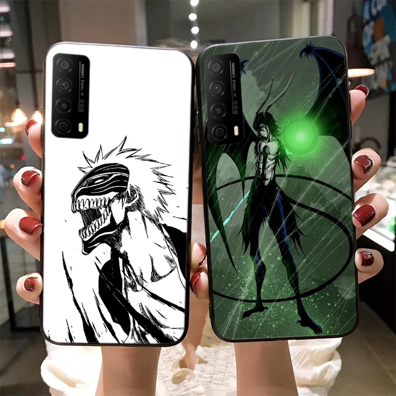 

Boutique BLEACH Phone case for Huawei NOVA 8 8se 7 7i 7se pro case for NOVA 6 5 5i 5t 4 3 2 pro Anti-drop Silicone case