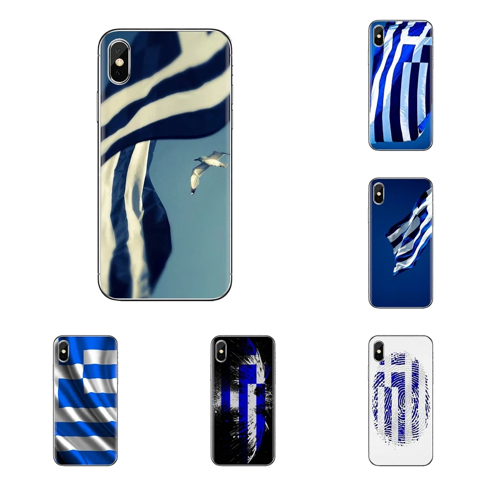 Для iPod Touch Apple iPhone 11 Pro 4 4S 5 5S SE 5C 6 S 7 8 X XR XS Plus Max гр греческий Греция баннер флаг