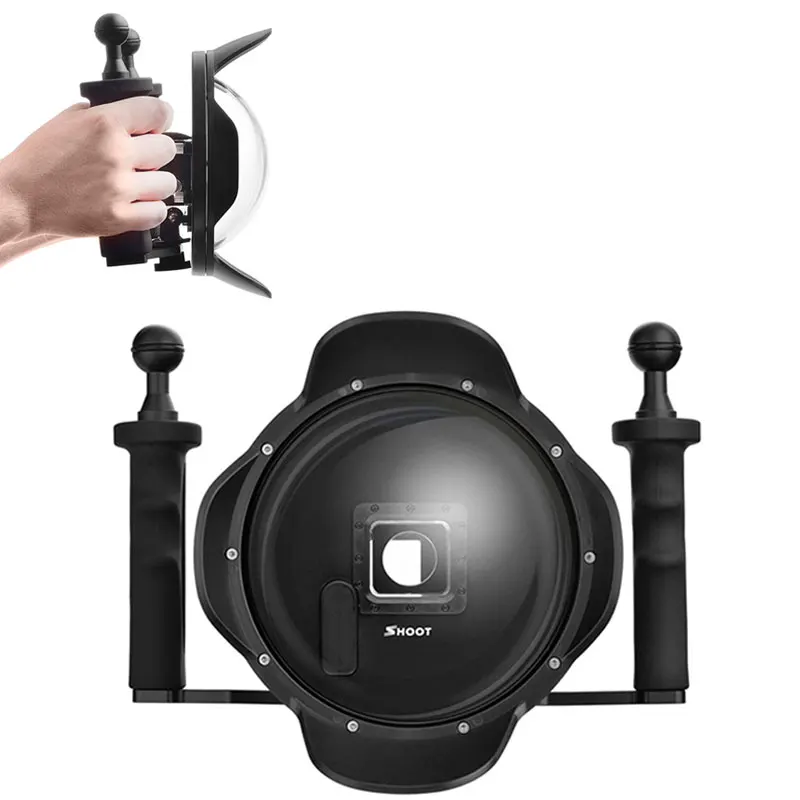 Для Gopro аксессуары Дайвинг Стабилизатор Ручной купол порт для Hero3/3 +/4 бленда