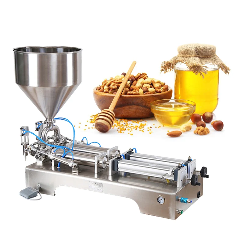 

Двухголовная машина для наполнения жидкой пасты двойного назначения крем-Крем-шампунь из нержавеющей стали количественная наполнительная...