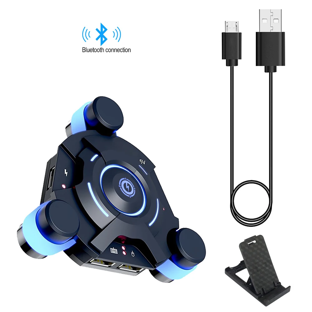 Bluetooth игровая клавиатура мышь конвертер игровой адаптер для IOS Android системы HSJ