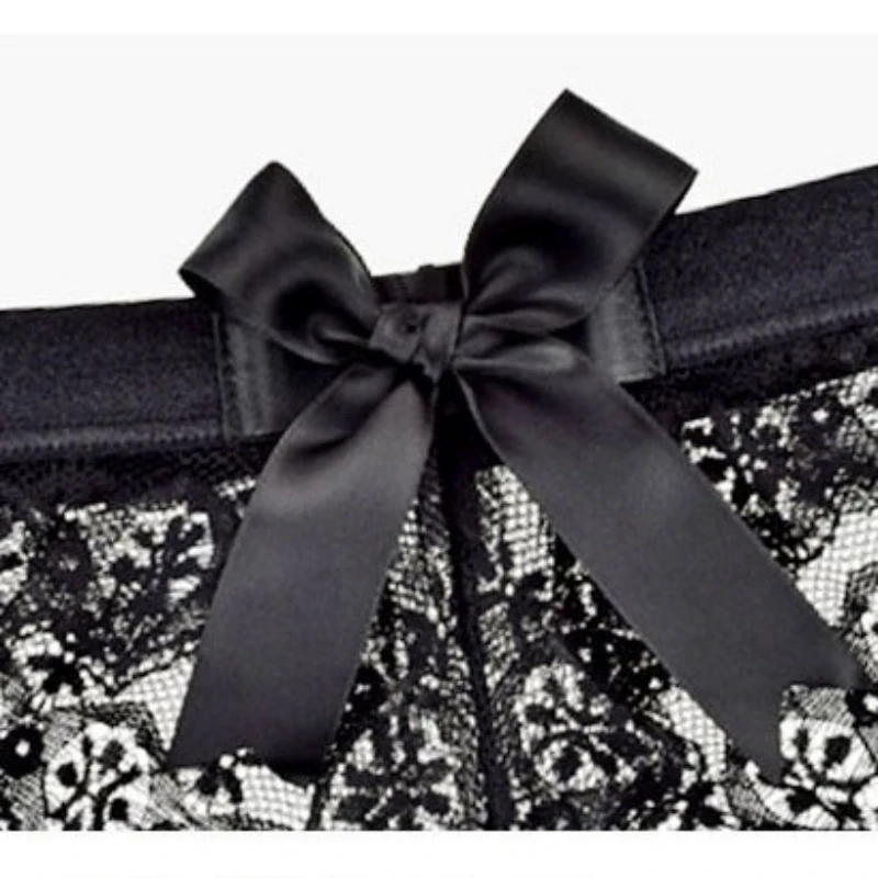 Leechee Для женщин белье стринги кружевное нижнее женские ботинки Пикантная обувь с