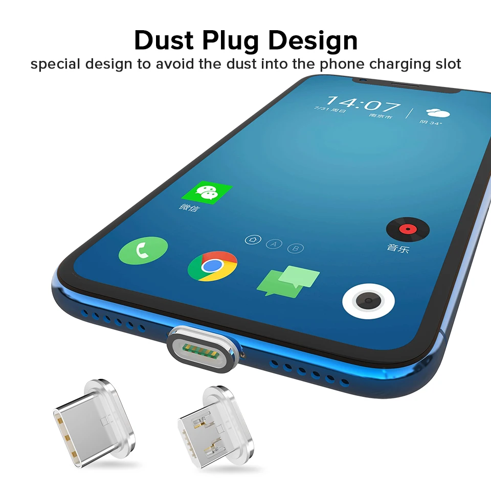Магнитный usb-кабель Venroii 5A type C для huawei mate 20 Lite P30 Pro, нейлоновый провод для быстрого заряда для телефона Xiaomi, шнур для быстрой зарядки