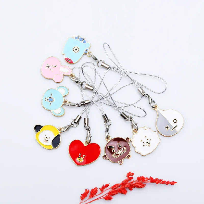 Kpop Bangtan Boys браслет с животными 2021 CHOOKY KOAY COOKY RJ MANG TATA SHOOKY Женская Модная бижутерия -
