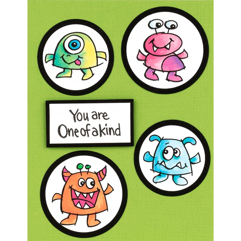 

Halloween Christmas Series Animals Transparent Silicone Clear Stamp for Scrapbooking Diy Craft Decoration Soft Stamp