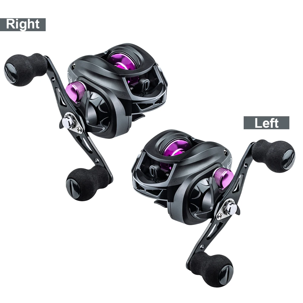 

2021 New Baitcasting Reel AM2000 7.2:1 High Speed 8KG Max Drag Fishing Reel For Bass in ocean environment 48 Hours Reel Fishing