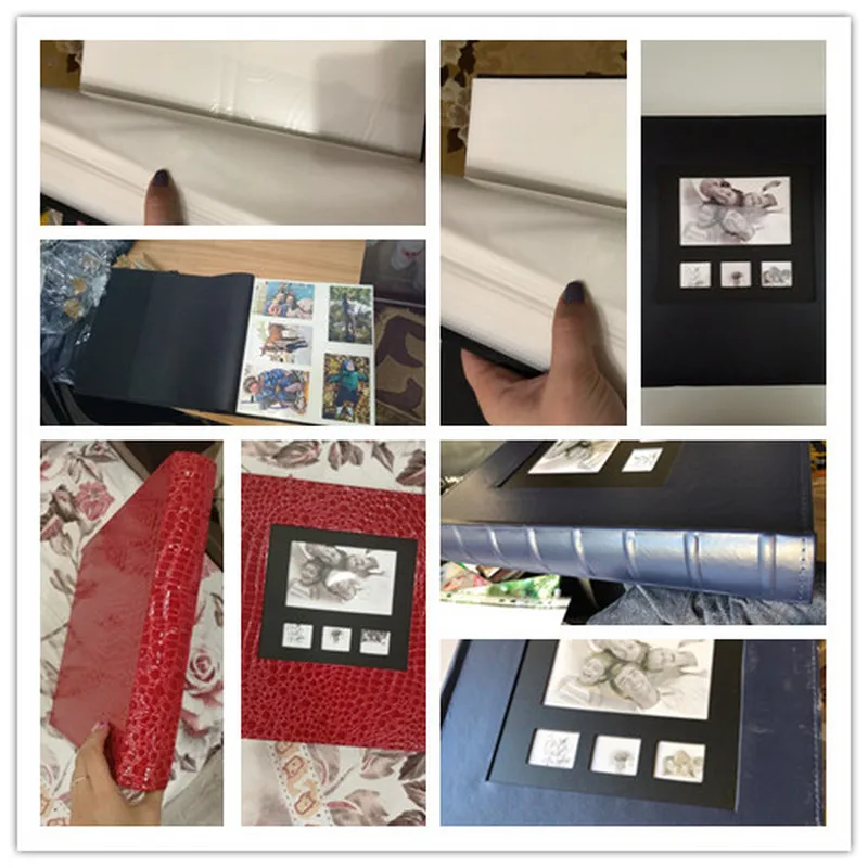 Альбом для фотографий Подарок на годовщину детская книга воспоминания