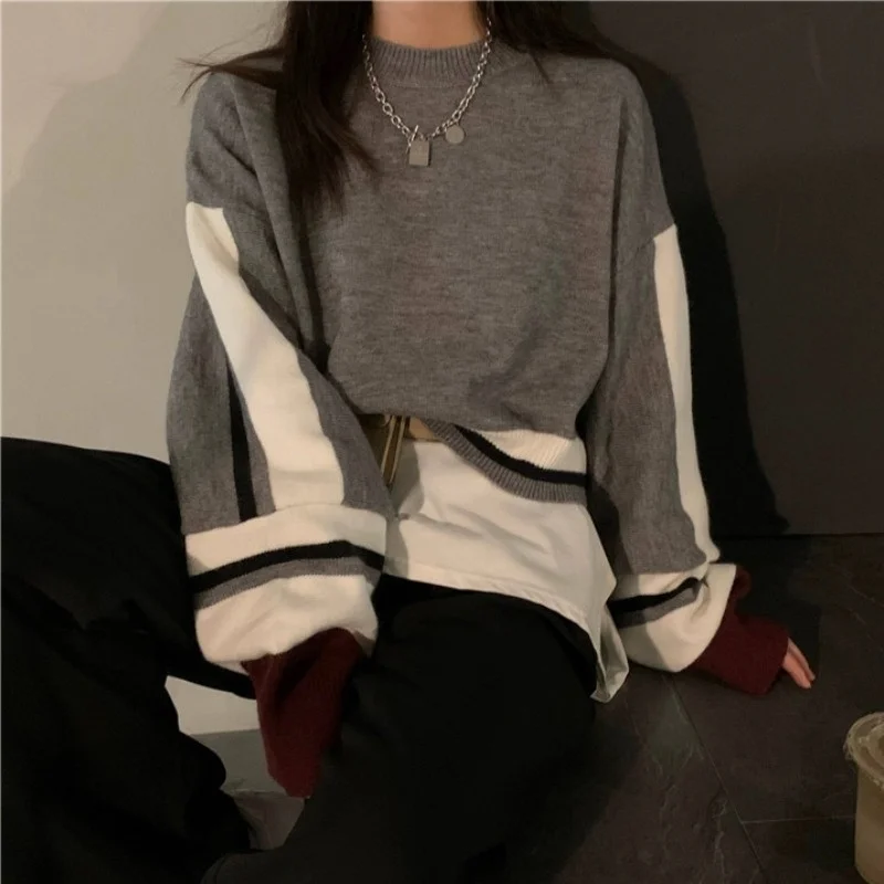 Короткий свитер для женщин Свободная верхняя одежда популярная 2021 Rac | Женская