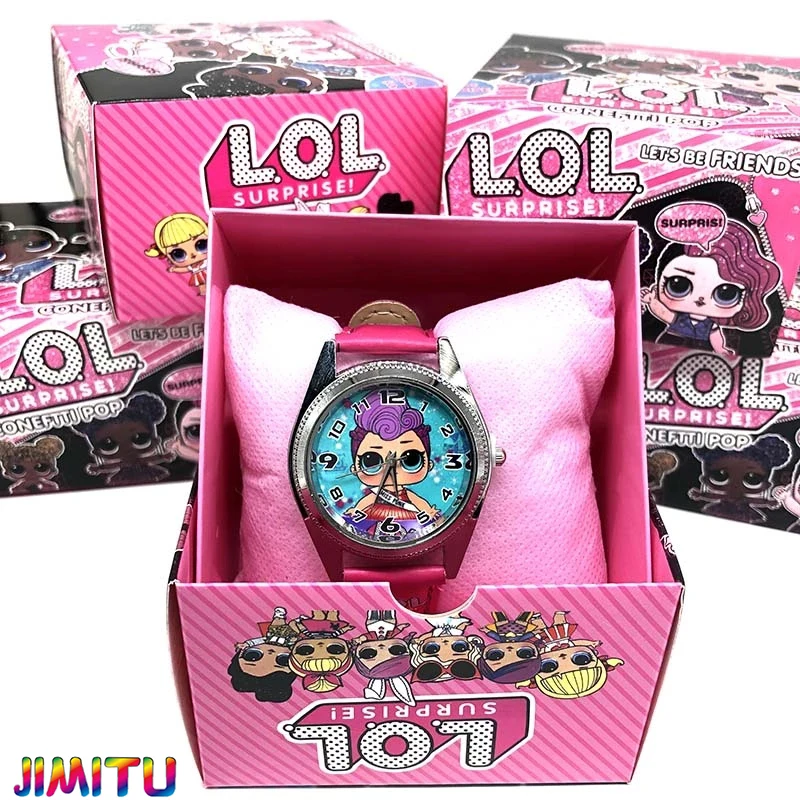 

Surprise Anime Figure Silicone Watch Kids Original Watches Kawaii Watch for Girls Birthday Gift Toy with Box