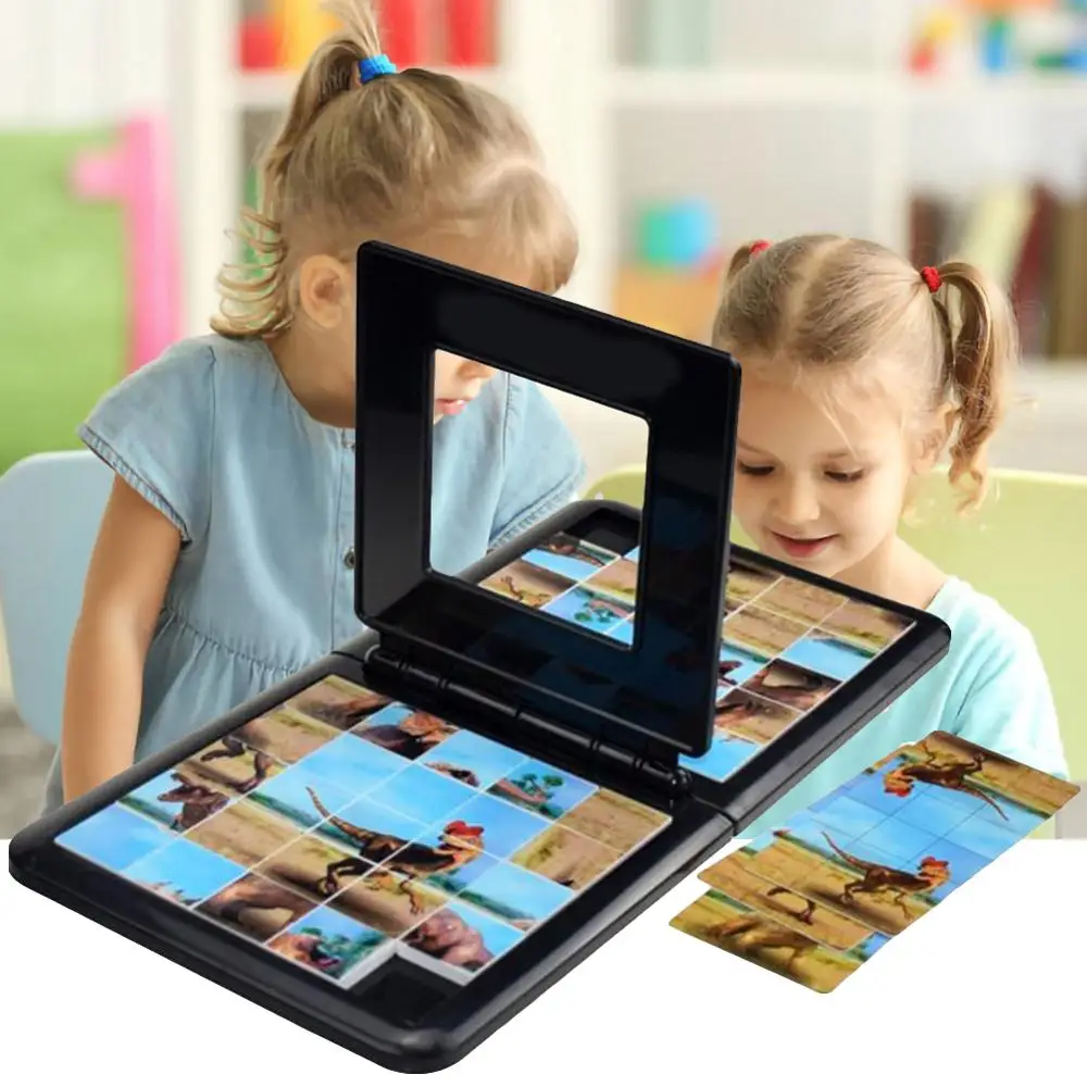 Волшебный блок игра родитель-ребенок слайд двойная куб головоломка смешная