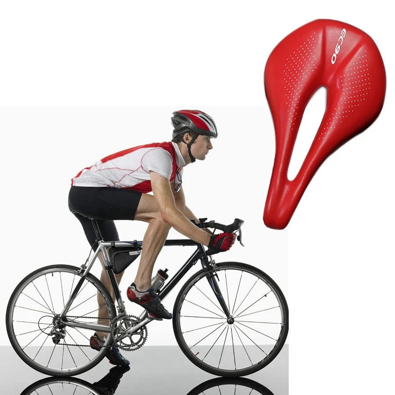 

Ultralight Road Bike Saddle Carbon Fiber Bike Saddle Cushion Lightweight Comfortable Bicycle Seat