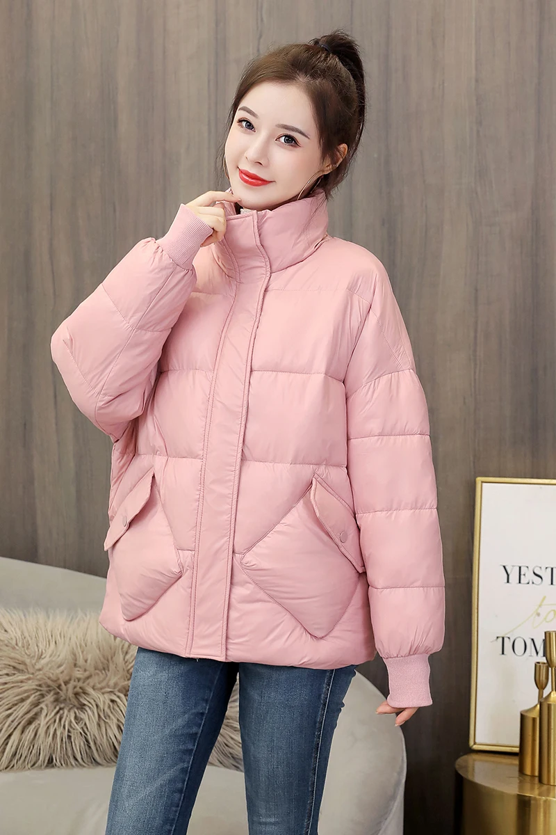 

Siddons Women's Down Jacket 2020 Coat Stand Collar Women's Jacket Coat Woman Winter Long Sleeve Jacket