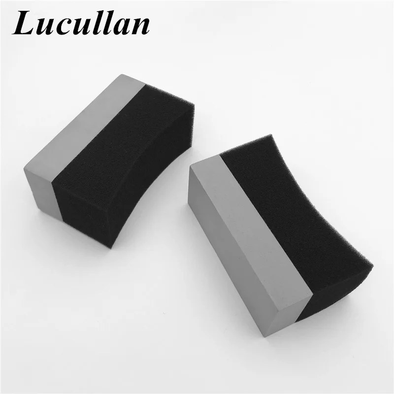 Щеточка Lucullan U-образная для полировки шин составная губка ARC Edge губчатая шина 2 шт.