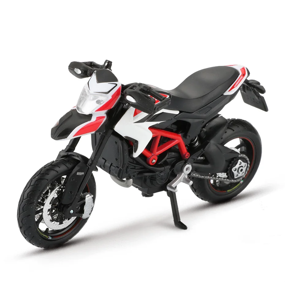 HYPERMOTARO SP 2013 Maisto 1:18 сплав модель мотоцикла Игрушка внедорожные модели гоночных автомобилей Африка Твин H2R 690 Duke мотоциклы игрушки для детей - Цвет: HYPERMOTARO SP 2013