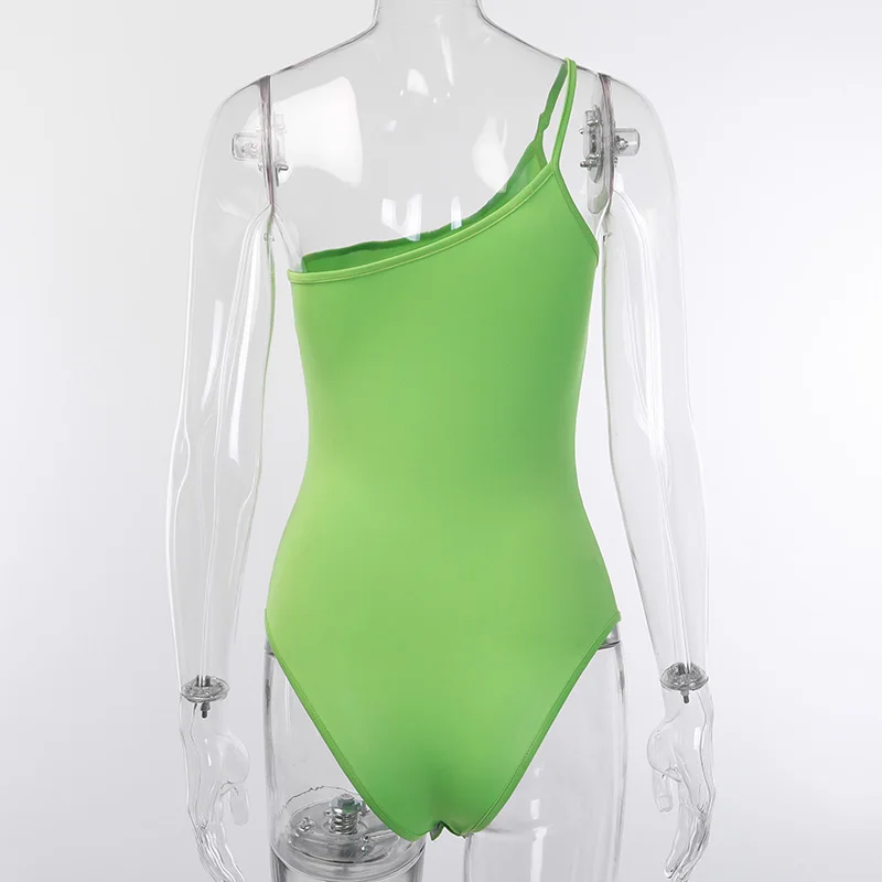 

Hirigin Sexy Female Jumpsuit Women Summer Solid Black Green Bodysuit Casual Ladies Clothes 2 Colors S-L