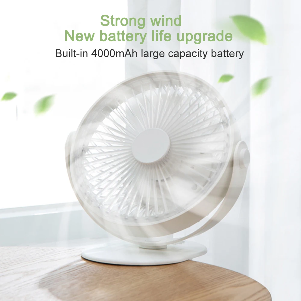 Портативный вентилятор охлаждения USB бесшумный мини-вентилятор с зажимом