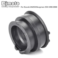 bjmoto motorcycles carburetor interface adapter tube intake manifold 13121 14f00 13121 14f01 for suzuki an250 burgman 250 98 08