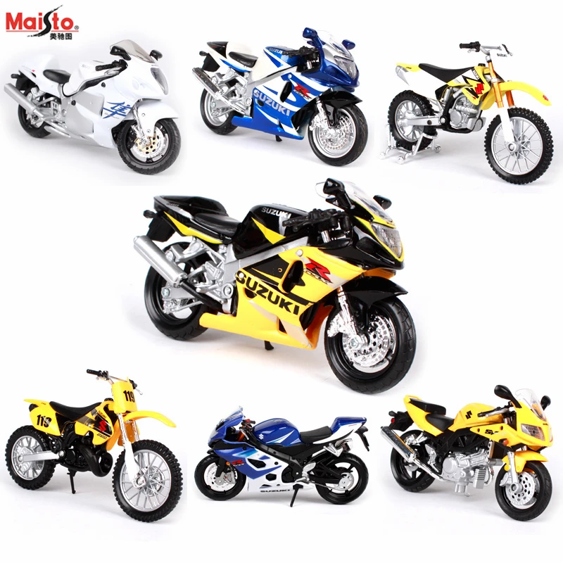 Игрушечная машинка для мотоцикла Maisto 1:18 SUZUKI GSX-R600 |