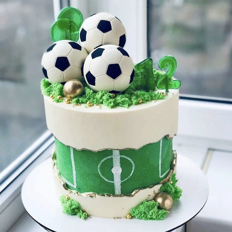Баскетбольная футбольная тематическая вечеринка кекс фигурки жениха и невесты