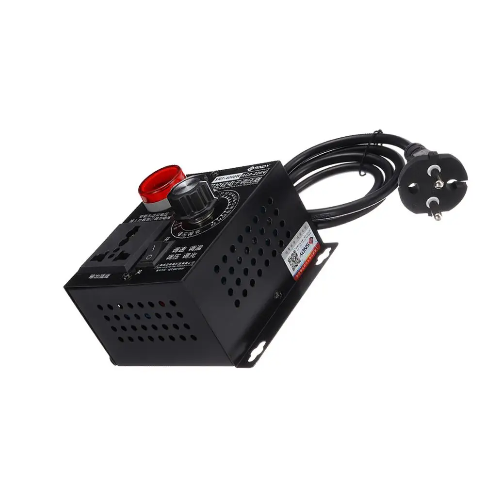 18A AC 220V 4000W высокомощный регулятор напряжения вентилятора двигателя тиристора