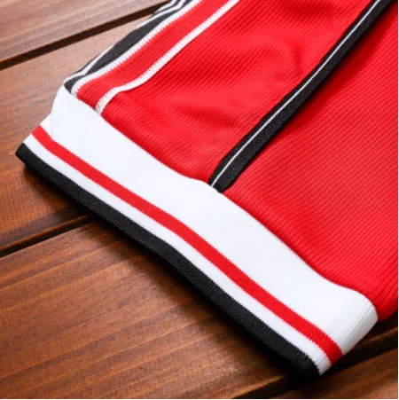 

BECKHAM 1998 red and white retro jersey, home jersey and away jersey, spot customization