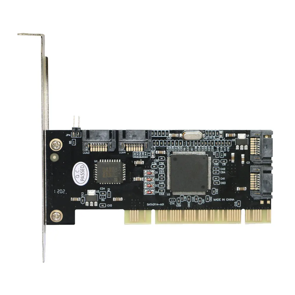 pci на 4 порта sata плата расширения