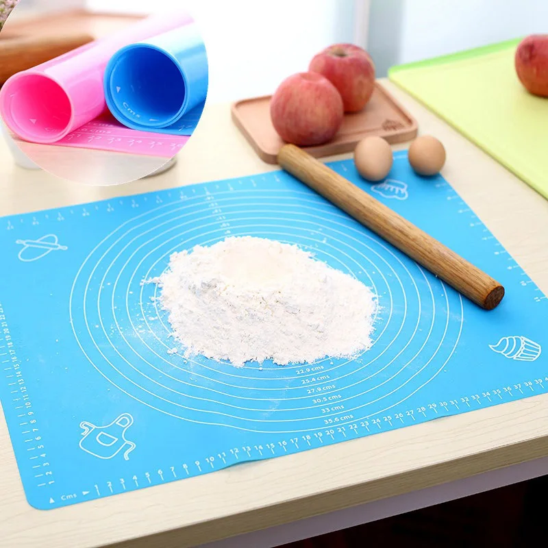 

40x30CM Silicone Baking Mats Sheet Pizza Dough Non-Stick Maker Holder Pastry Cooking Tools Kitchen Utensils Gadgets