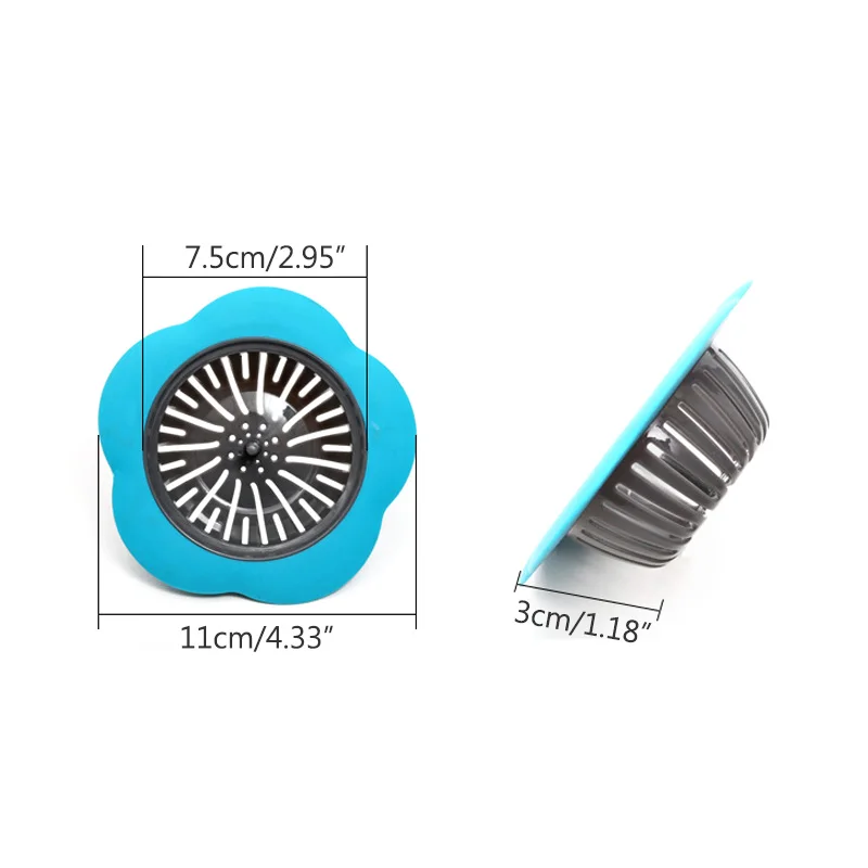 

Filter Kitchen Accessories Pool Floor Drain Bathroom Sink Anti-Clogging Filter Flower Type Multi-Function Kitchen Floor Drain